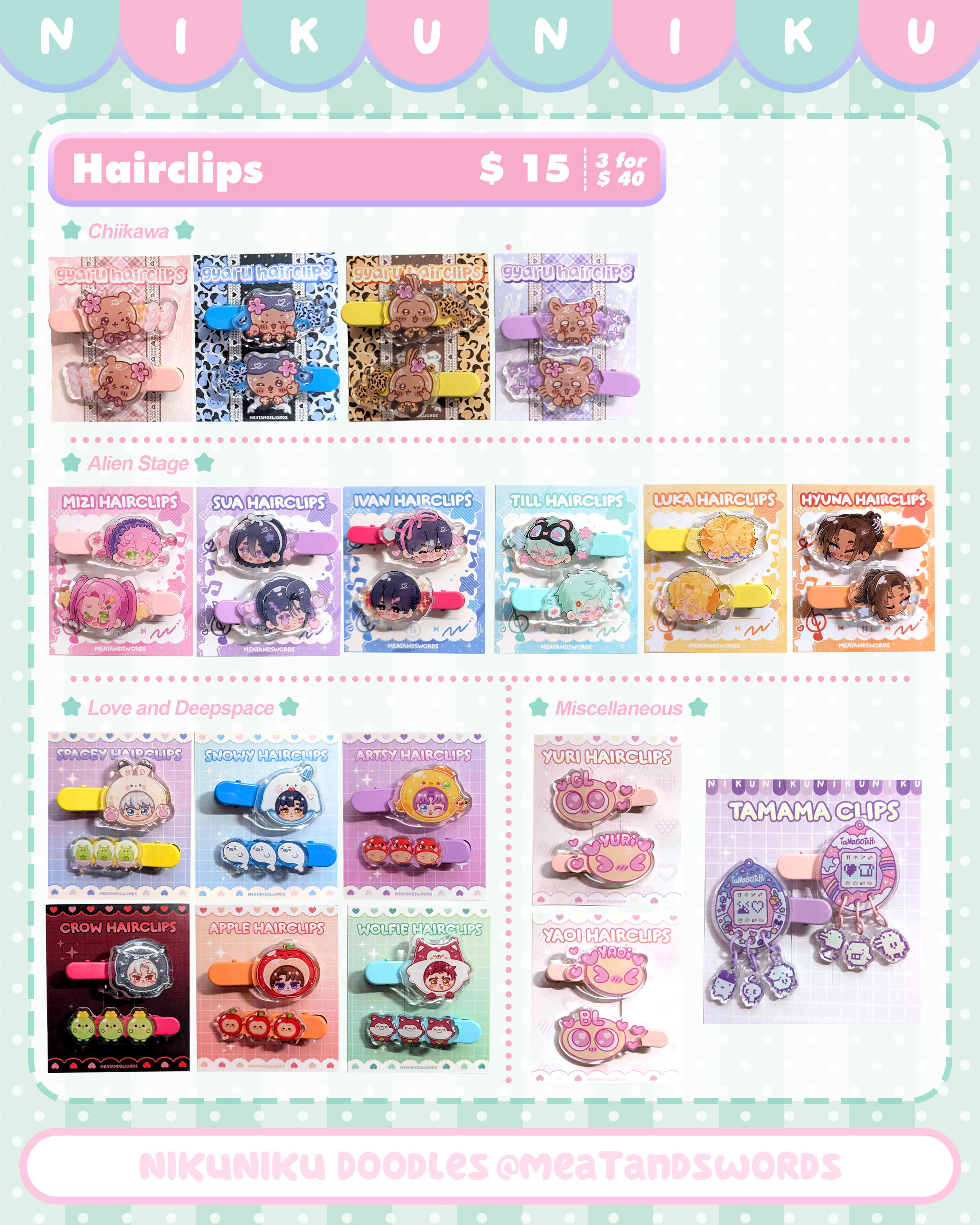 Hairclips