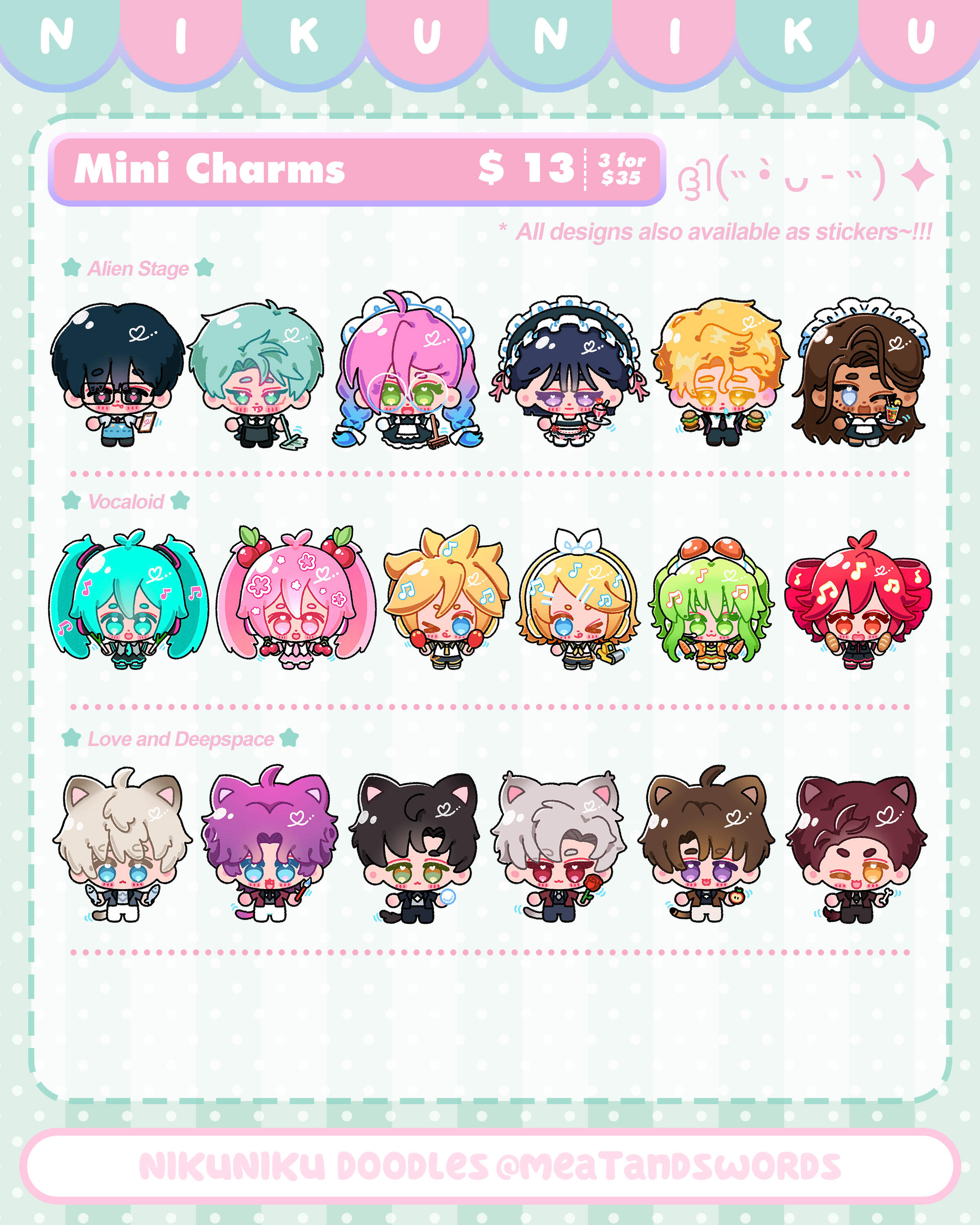Minicharms